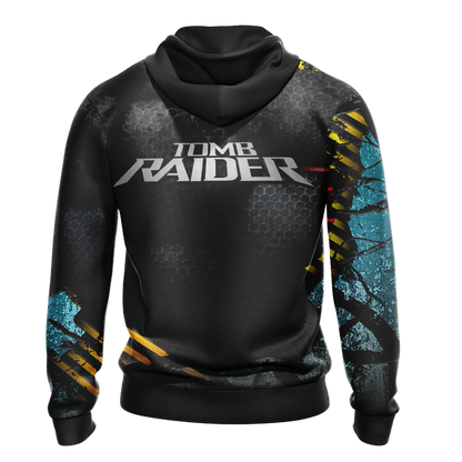 Tomb Raider Legend - Column symbols Unisex 3D T-shirt   