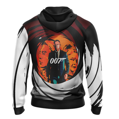 James Bond 007 Unisex 3D T-shirt   