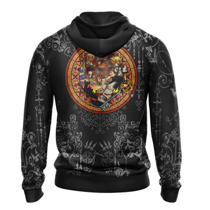 Kindom Hearts Unisex 3D T-shirt   
