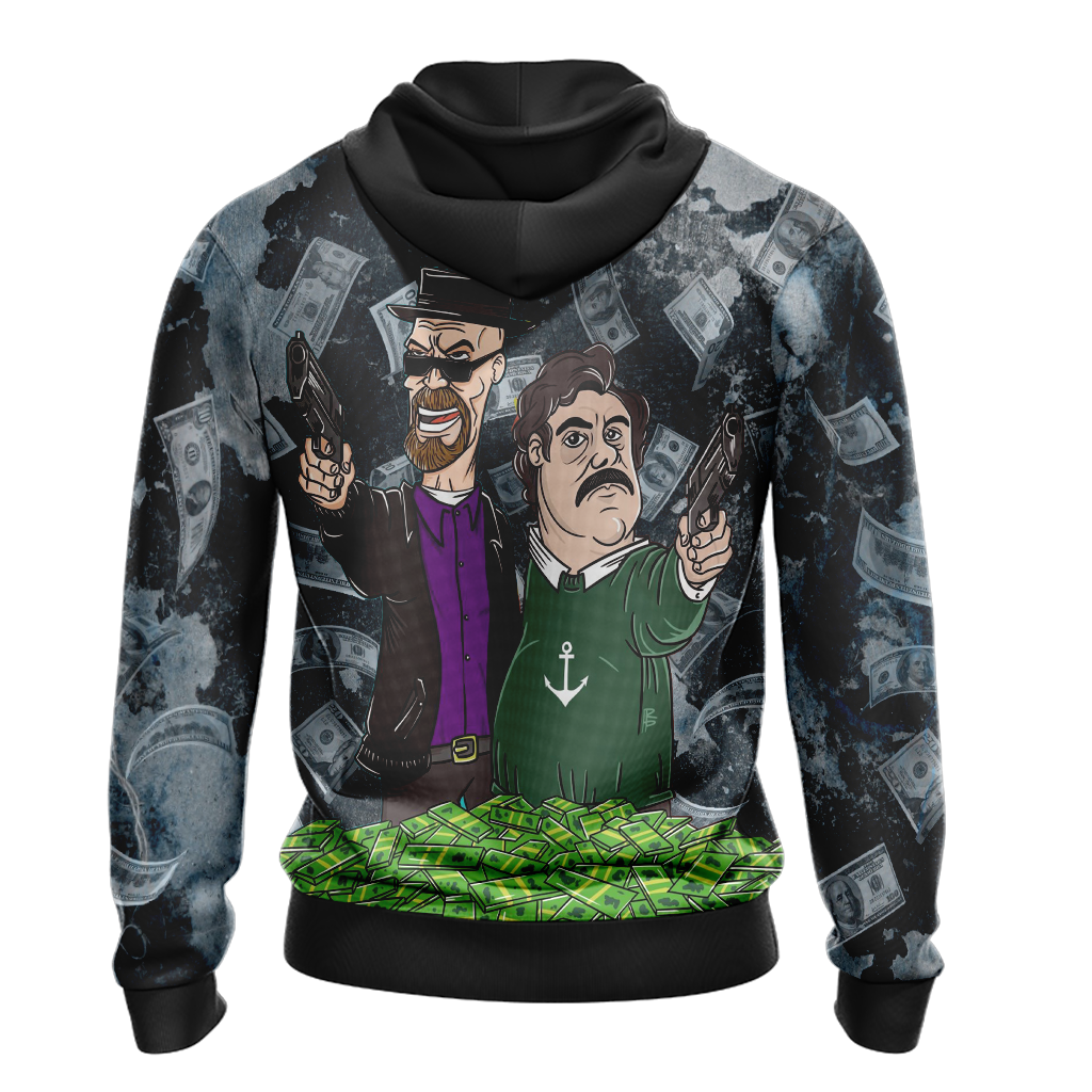 Breaking Bad x Narcos Unisex 3D T-shirt   