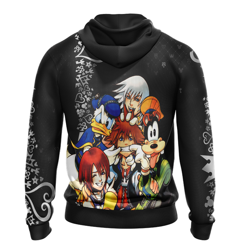 Kingdom Hearts New Look Unisex 3D T-shirt   