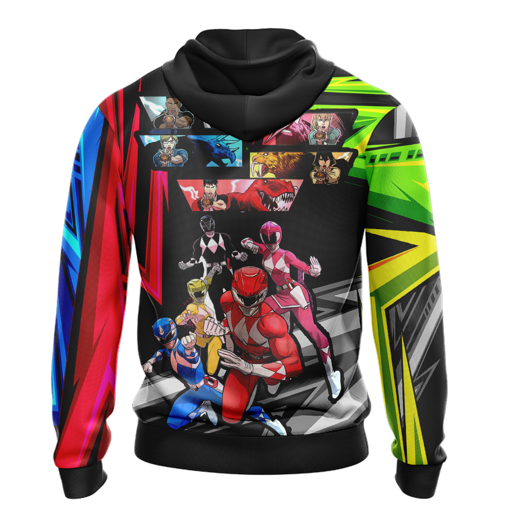 Power Rangers Unisex 3D T-shirt   