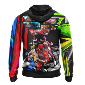 Power Rangers Unisex 3D T-shirt   