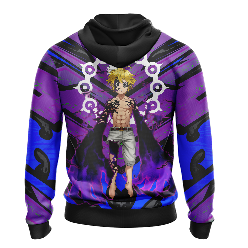 The Seven Deadly Sins - Meliodas Unisex 3D T-shirt   