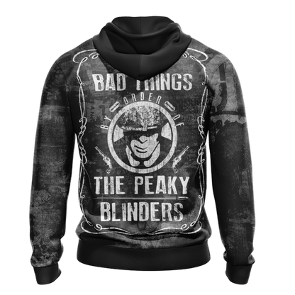 Peaky Blinders I Do Bad Things Unisex 3D T-shirt   