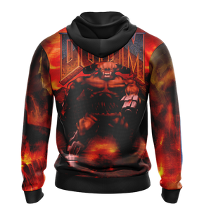 Doom Video Game T-shirt Hoodie   