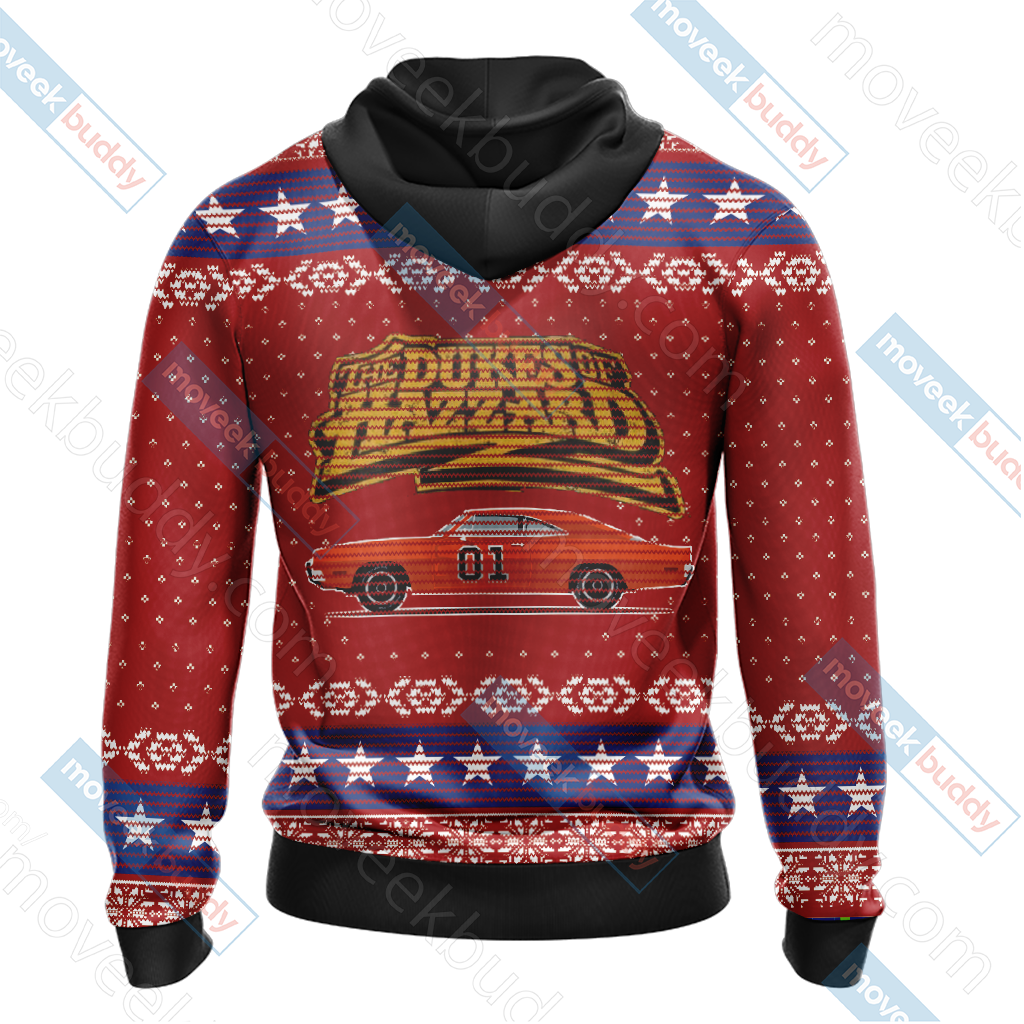 The Dukes Of Hazzard General Lee Unisex 3D T-shirt   