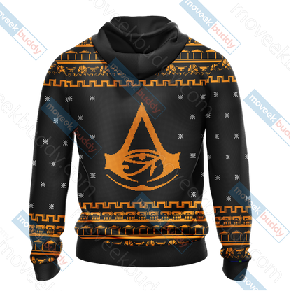 Assassin's Creed - Origins Knitting Style Unisex 3D T-shirt   