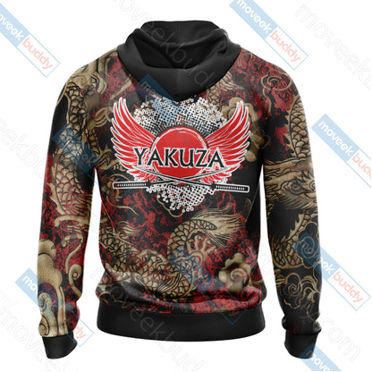 Yakuza Unisex 3D T-shirt   