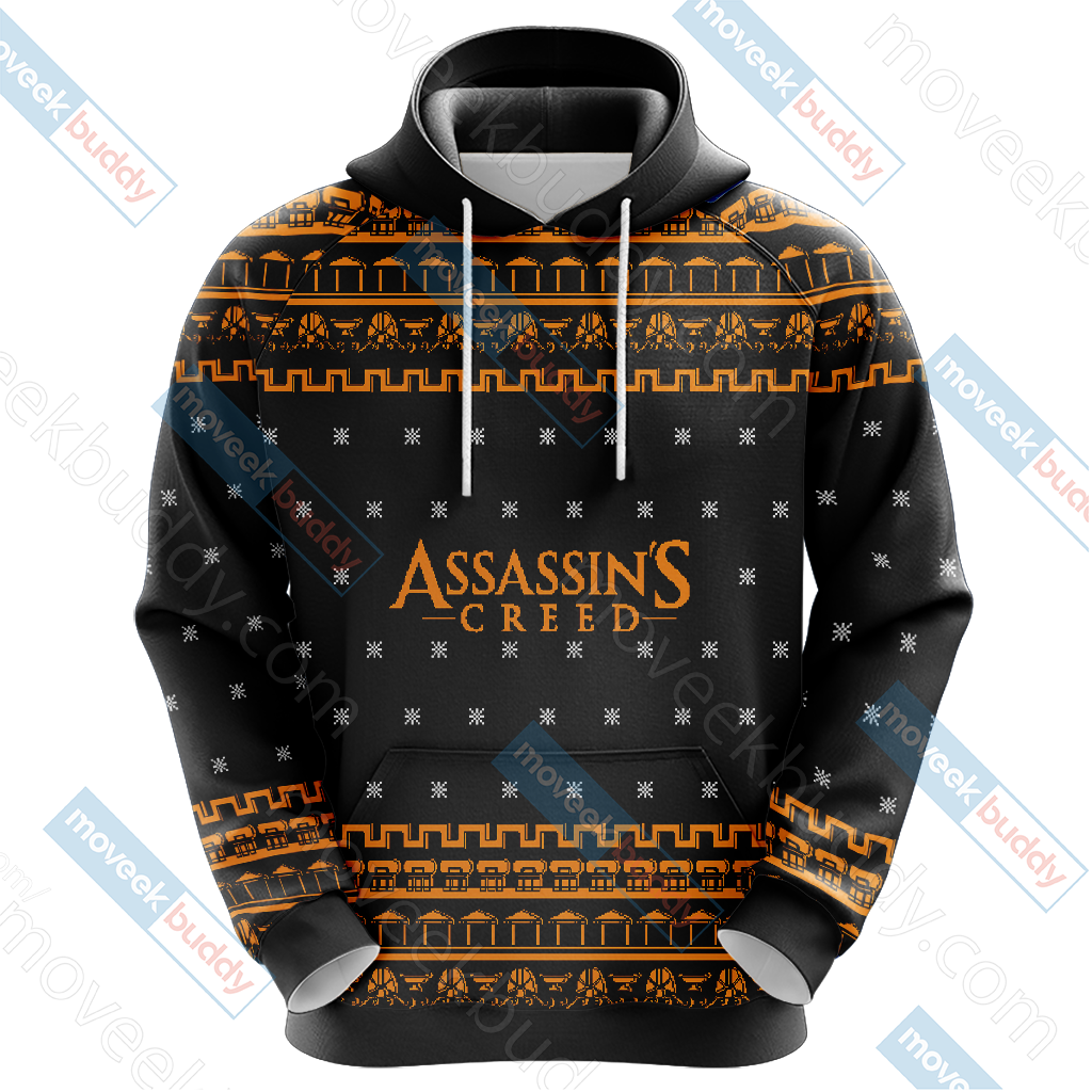 Assassin's Creed - Origins Knitting Style Unisex 3D T-shirt   