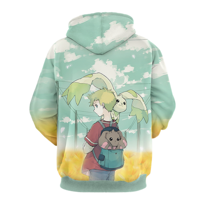 Digimon Terriermon And Lopmon Unisex 3D T-shirt   