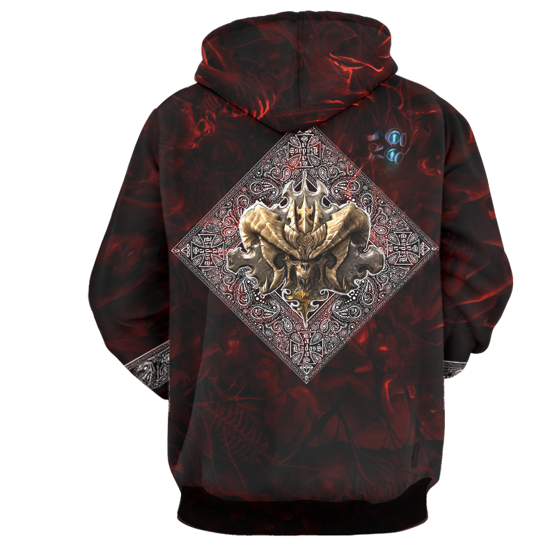 Diablo III Cosplay 3D Hoodie   