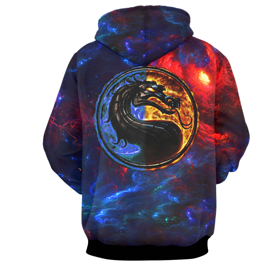 Mortal Kombat Subzero And Scorpion Hoodie   