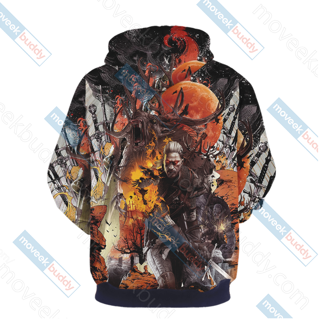 The Witcher New Version Unisex 3D T-shirt   