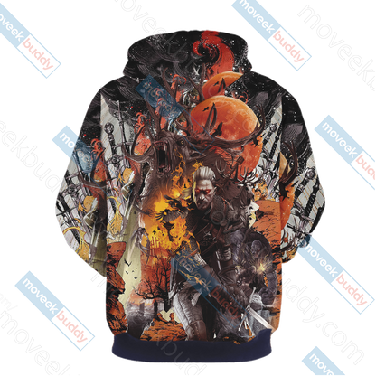 The Witcher New Version Unisex 3D T-shirt   
