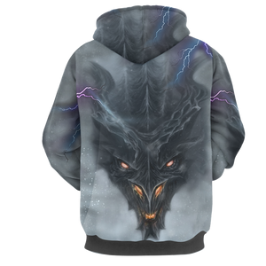 The Elder Scrolls V: Skyrim - Dragon Alduin Unisex 3D T-shirt   