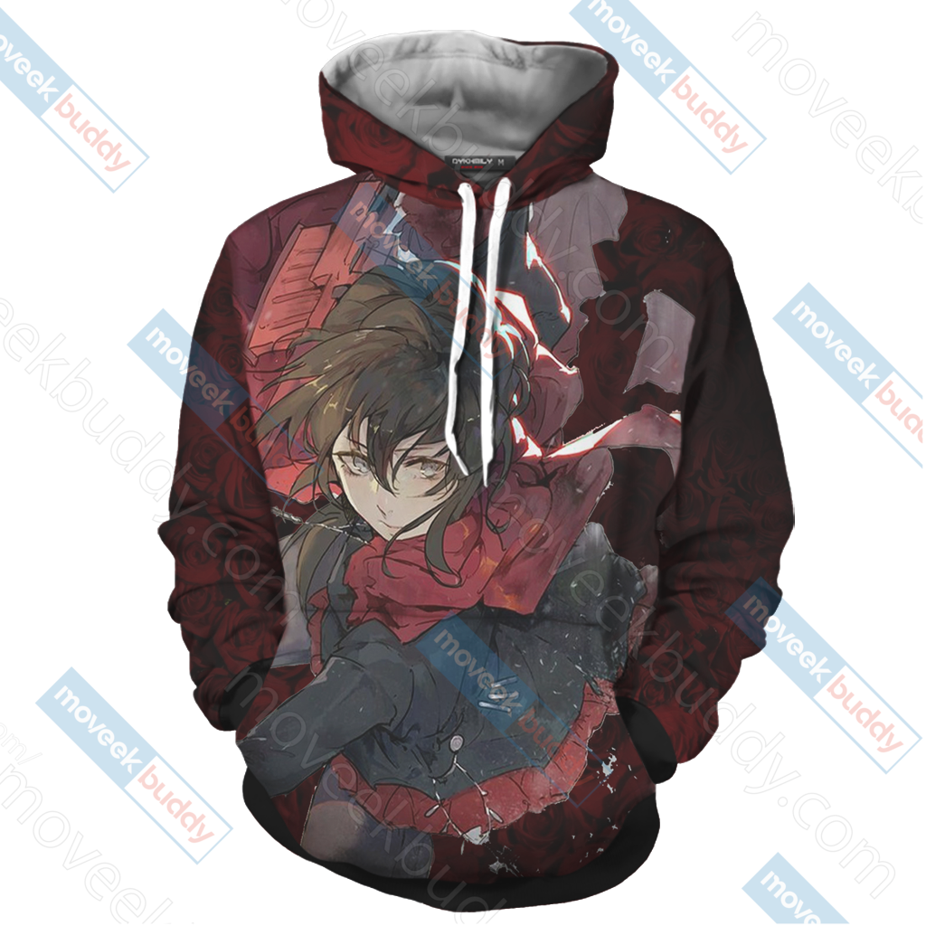 RWBY Ruby Rose New Look 3D T-shirt   