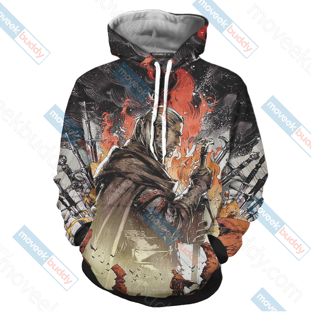 The Witcher New Version Unisex 3D T-shirt   