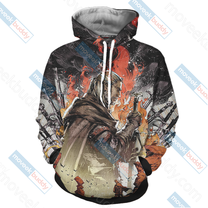 The Witcher New Version Unisex 3D T-shirt   