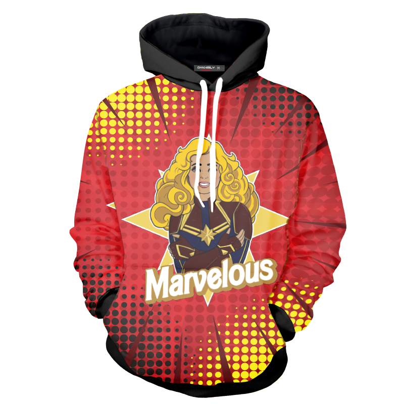 Marvelous Cosplay 3D Hoodie   