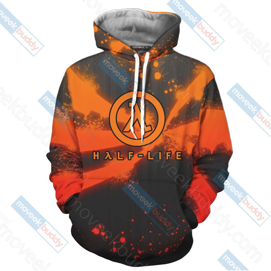 Half-Life Free Man Unisex 3D T-shirt   