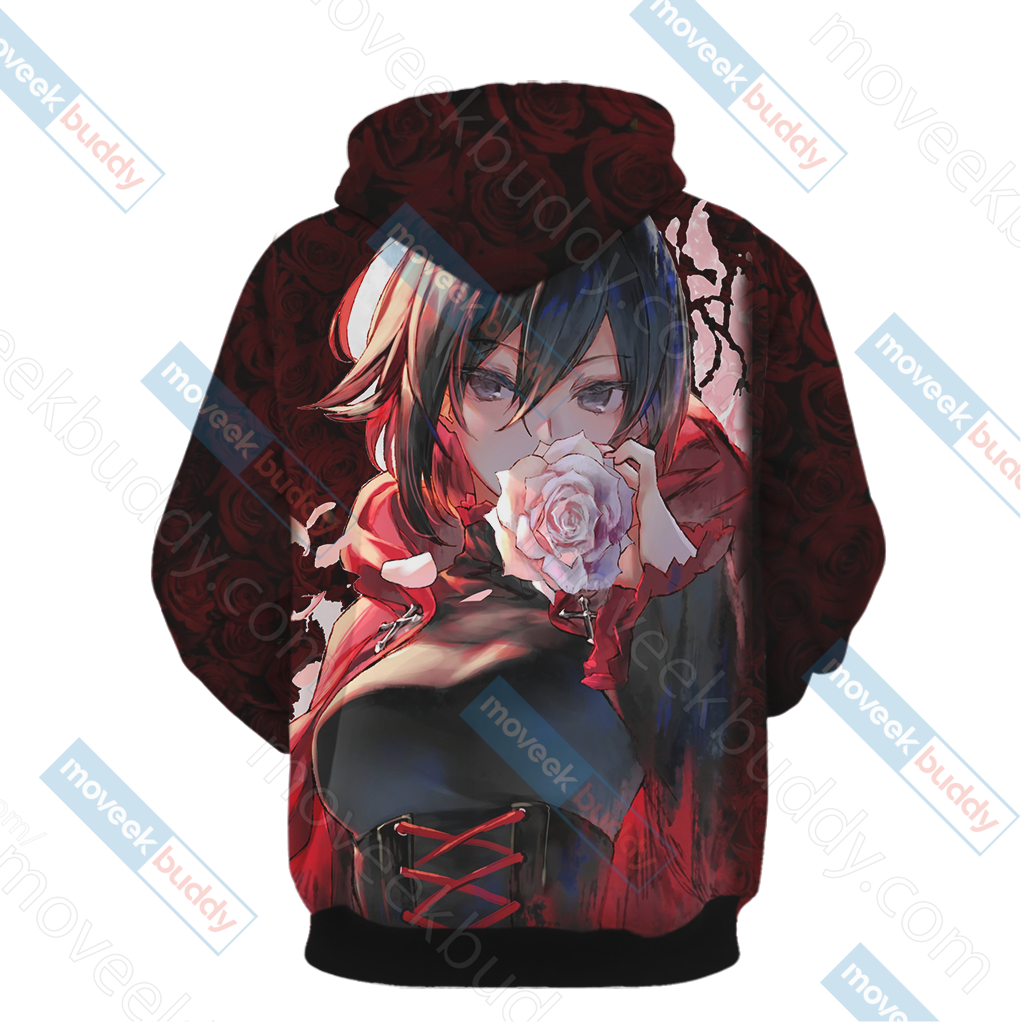 RWBY Ruby Rose New Look 3D T-shirt   
