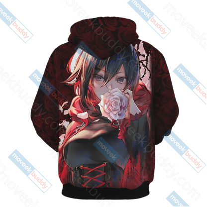 RWBY Ruby Rose New Look 3D T-shirt   