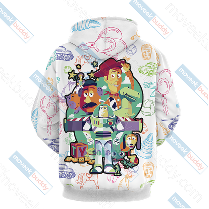 ToyStory Unisex 3D T-shirt   