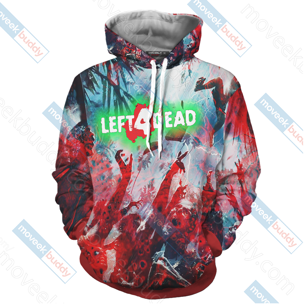 Left 4 Dead Symbol Unisex 3D T-shirt   