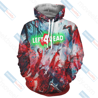 Left 4 Dead Symbol Unisex 3D T-shirt   