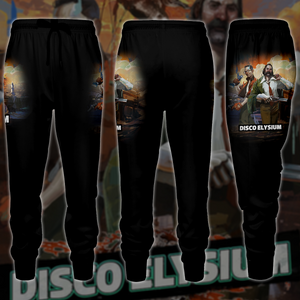 Disco Elysium Video Game All-Over T-shirt Hoodie Tank Top Hawaiian Shirt Beach Shorts Joggers Joggers S 