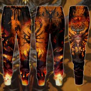 Diablo Immortal Video Game 3D All Over Print T-shirt Tank Top Zip Hoodie Pullover Hoodie Hawaiian Shirt Beach Shorts Jogger Joggers S 