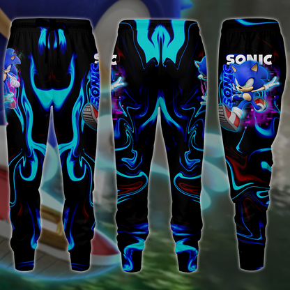 Sonic Video Game 3D All Over Print T-shirt Tank Top Zip Hoodie Pullover Hoodie Hawaiian Shirt Beach Shorts Jogger Joggers S 
