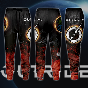 Outriders 3D All Over Print T-shirt Tank Top Zip Hoodie Pullover Hoodie Hawaiian Shirt Beach Shorts Jogger Joggers S 