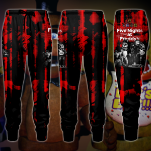 Five Nights At Freddy's Video Game 3D All Over Print T-shirt Tank Top Zip Hoodie Pullover Hoodie Hawaiian Shirt Beach Shorts Jogger Joggers S 
