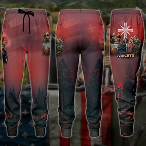 Far Cry 5 Video Game 3D All Over Printed T-shirt Tank Top Zip Hoodie Pullover Hoodie Hawaiian Shirt Beach Shorts Jogger Joggers S 
