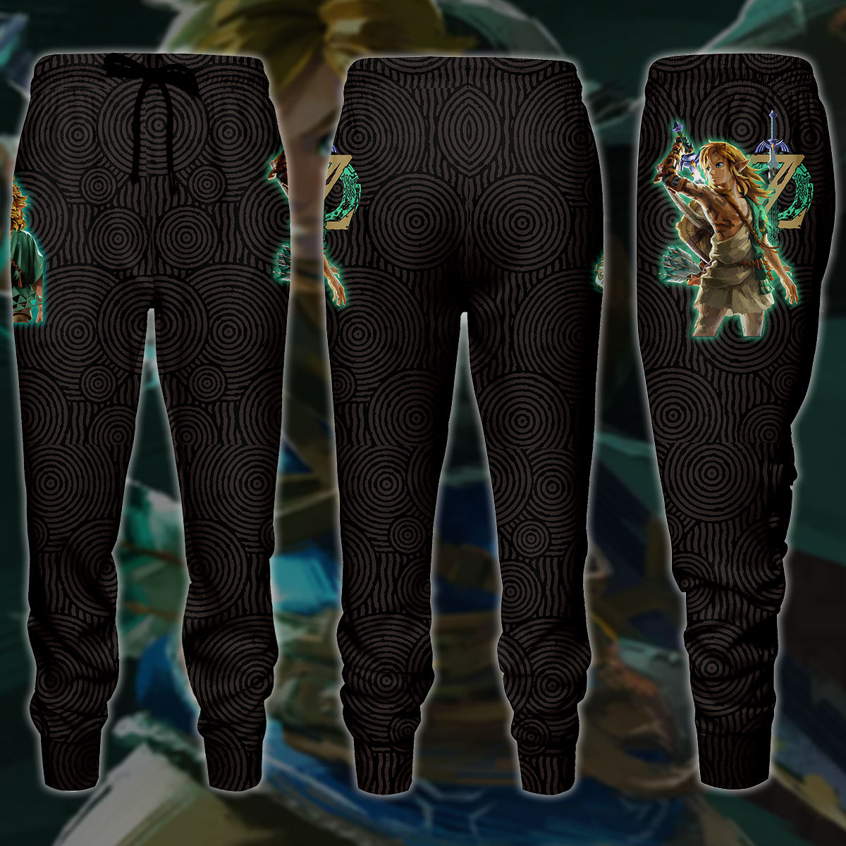The Legend of Zelda: Tears of the Kingdom Video Game 3D All Over Printed T-shirt Tank Top Zip Hoodie Pullover Hoodie Hawaiian Shirt Beach Shorts Jogger Joggers S 