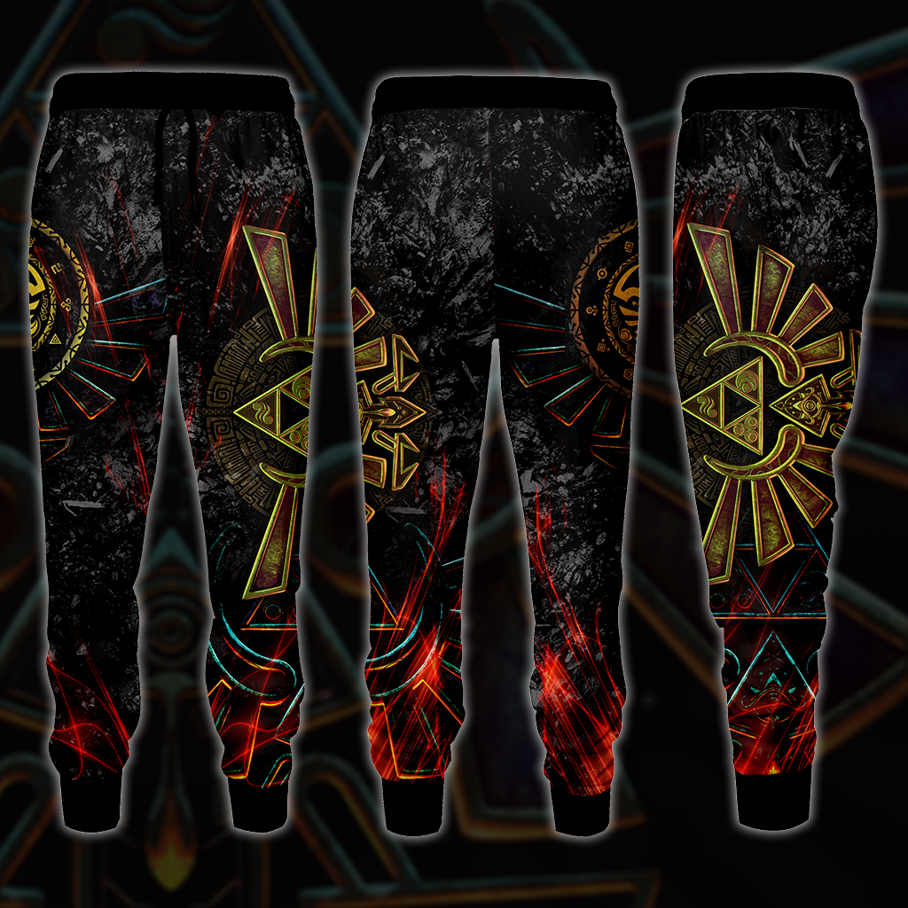 The Legend of Zelda All Over Print Beach Shorts Jogger Joggers S 
