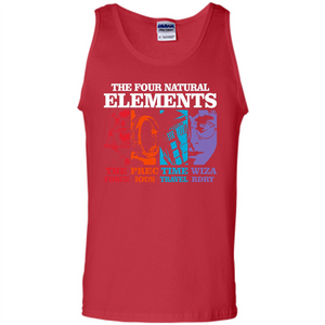 Movie T-shirt The Four Natural Elements T-shirt Red S 