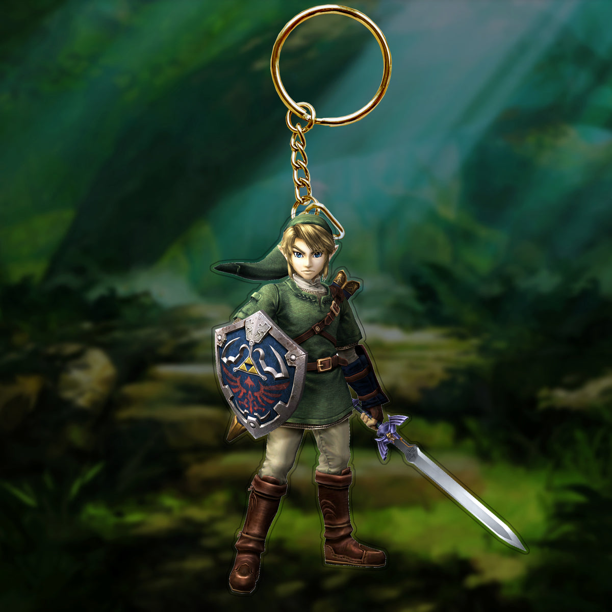 Link Legend of Zelda Keychain Video Game Keychains - MoveekBuddyShop