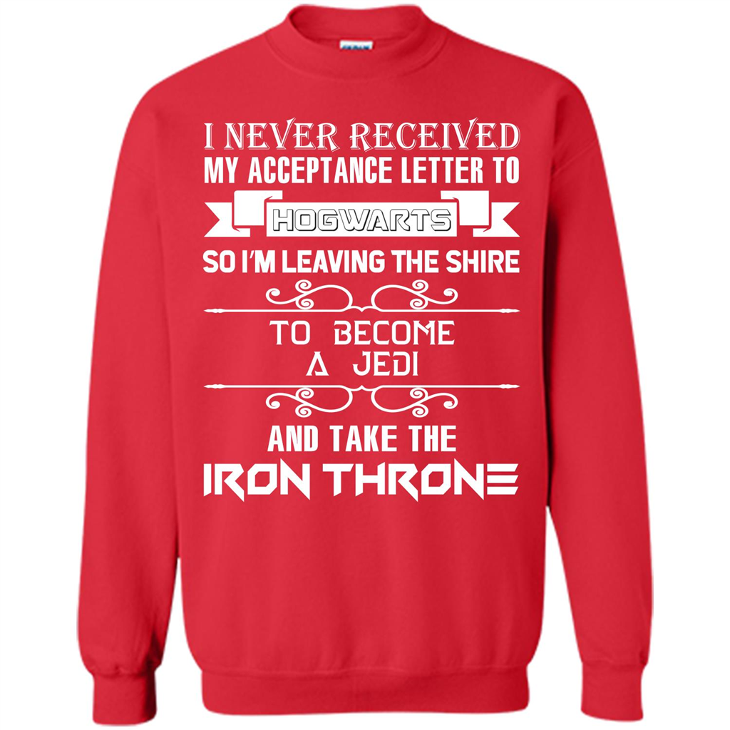 I Never Received My Acceptance Letter To Hogwarts T-shirt Red S 