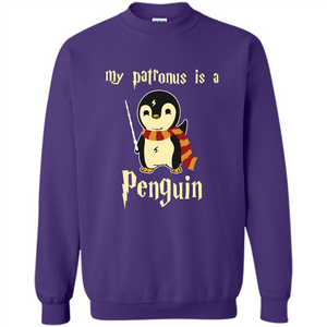 Penguin T-Shirt My Patronus Is A Penguin Hot 2017 T-Shirt Purple S 