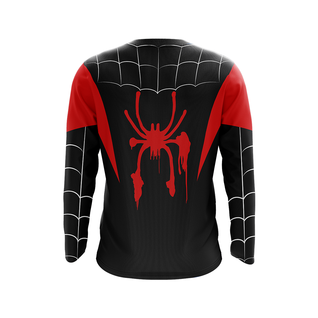 Spider-Man: Into the Spider-Verse Miles Morales Cosplay 3D Long Sleeve Shirt   