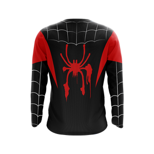 Spider-Man: Into the Spider-Verse Miles Morales Cosplay 3D Long Sleeve Shirt   