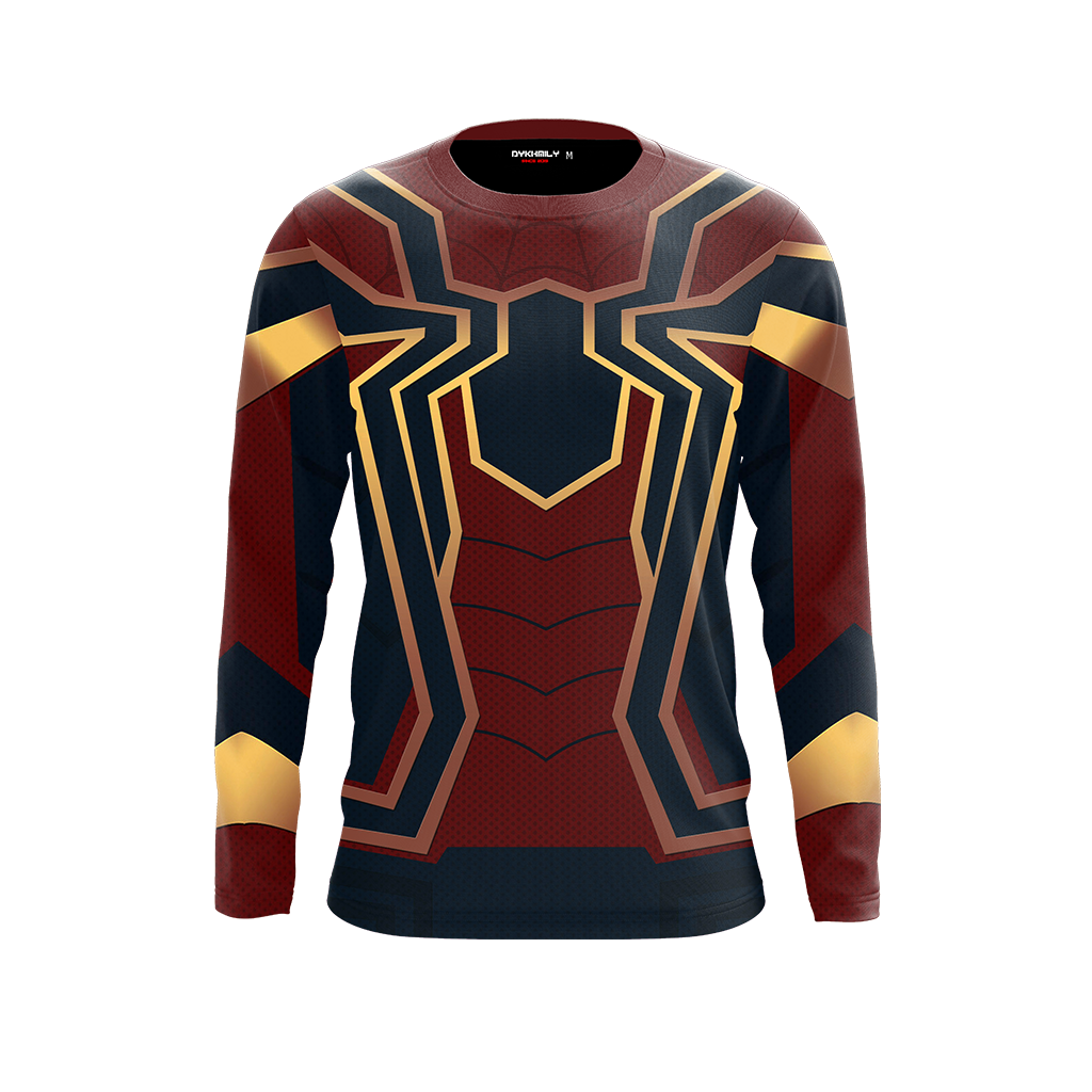 Spider-man: Homecoming Iron Spider Cosplay 3D Long Sleeve Shirt   