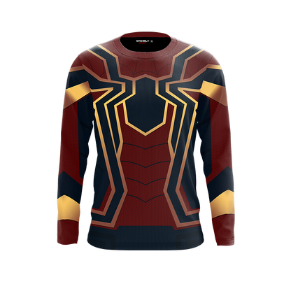 Spider-man: Homecoming Iron Spider Cosplay 3D Long Sleeve Shirt   