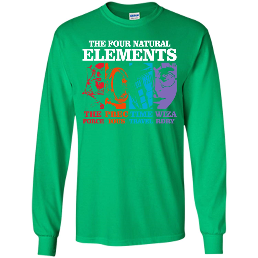 Movie T-shirt The Four Natural Elements T-shirt Irish Green S 