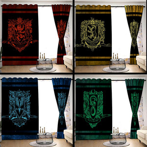 Brave Like A Gryffindor Harry Potter Window Curtain   