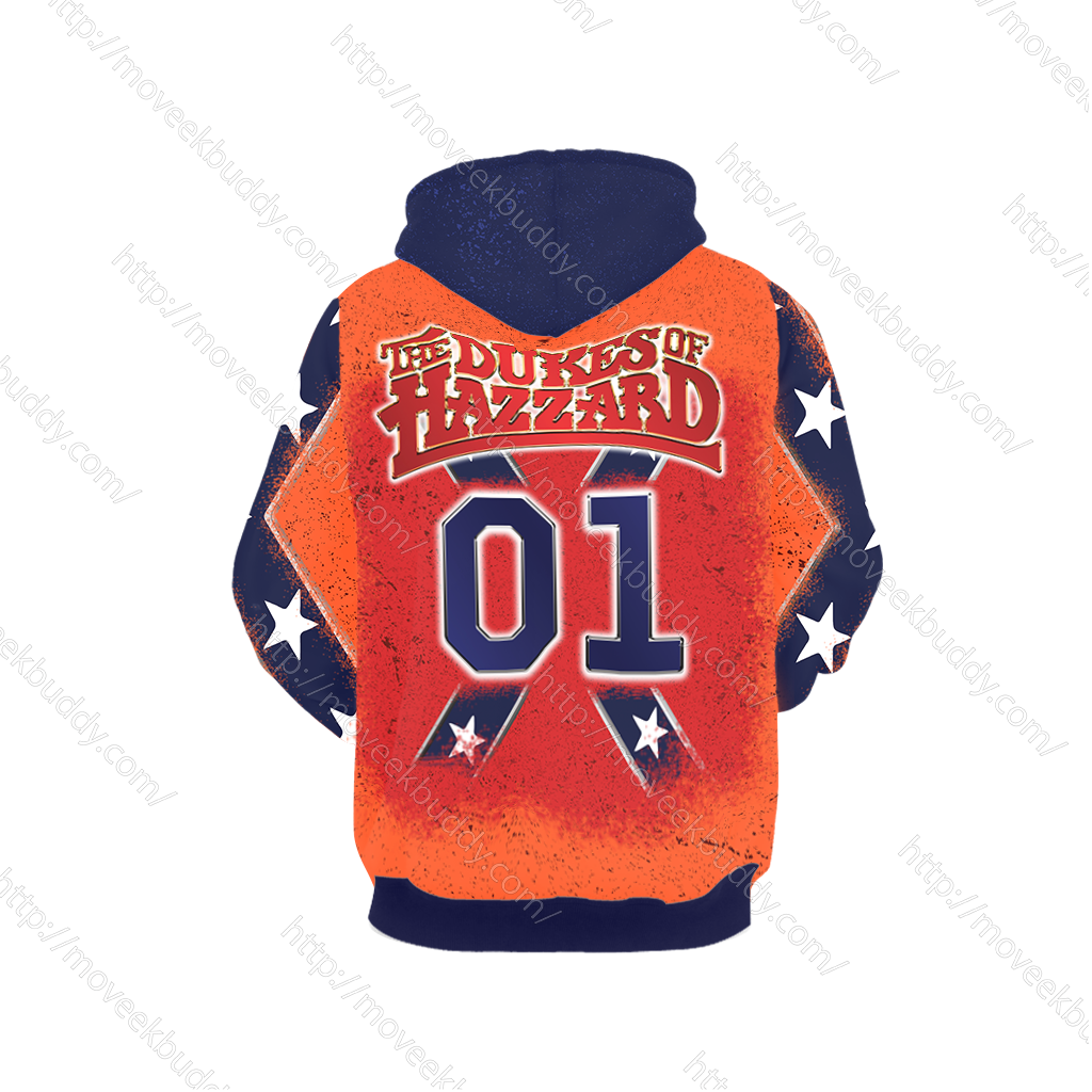 The Dukes Of Hazzard 3D Hoodie   