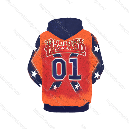 The Dukes Of Hazzard 3D Hoodie   